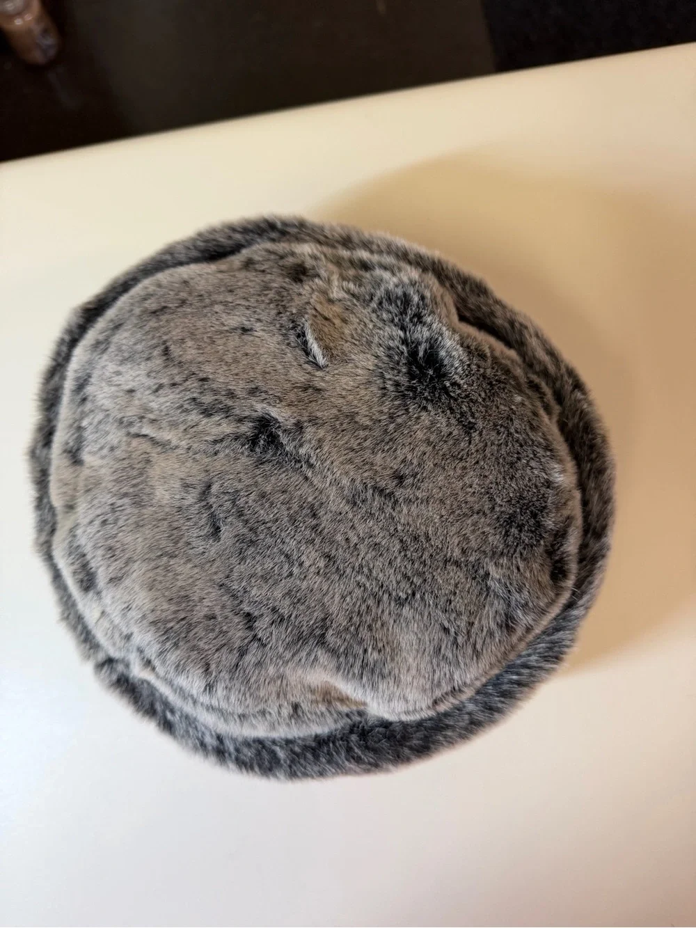 Women’s Faux Fur Winter Hat - Gray